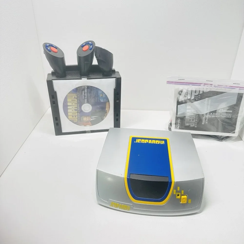 Jeopardy DVD Home System Quiz Game Wireless Buzzers Alex Trebek Ships Today FREE